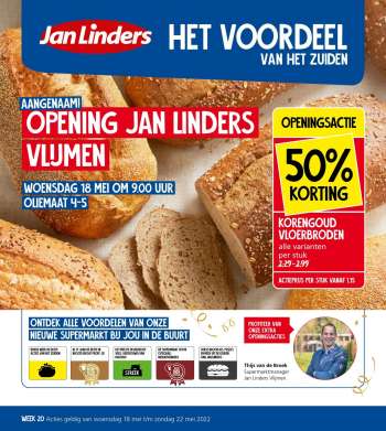 Jan Linders-aanbieding - 18.5.2022 - 22.5.2022.