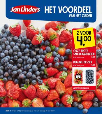 Jan Linders-aanbieding - 23.5.2022 - 29.5.2022.