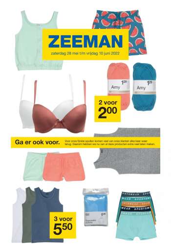 Zeeman Almere folders