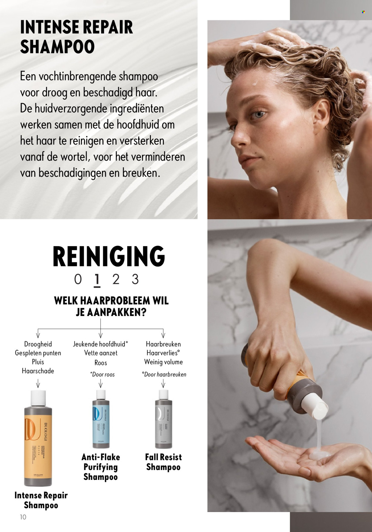 thumbnail - Oriflame-aanbieding -  producten in de aanbieding - shampoo, repair shampoo. Pagina 10.