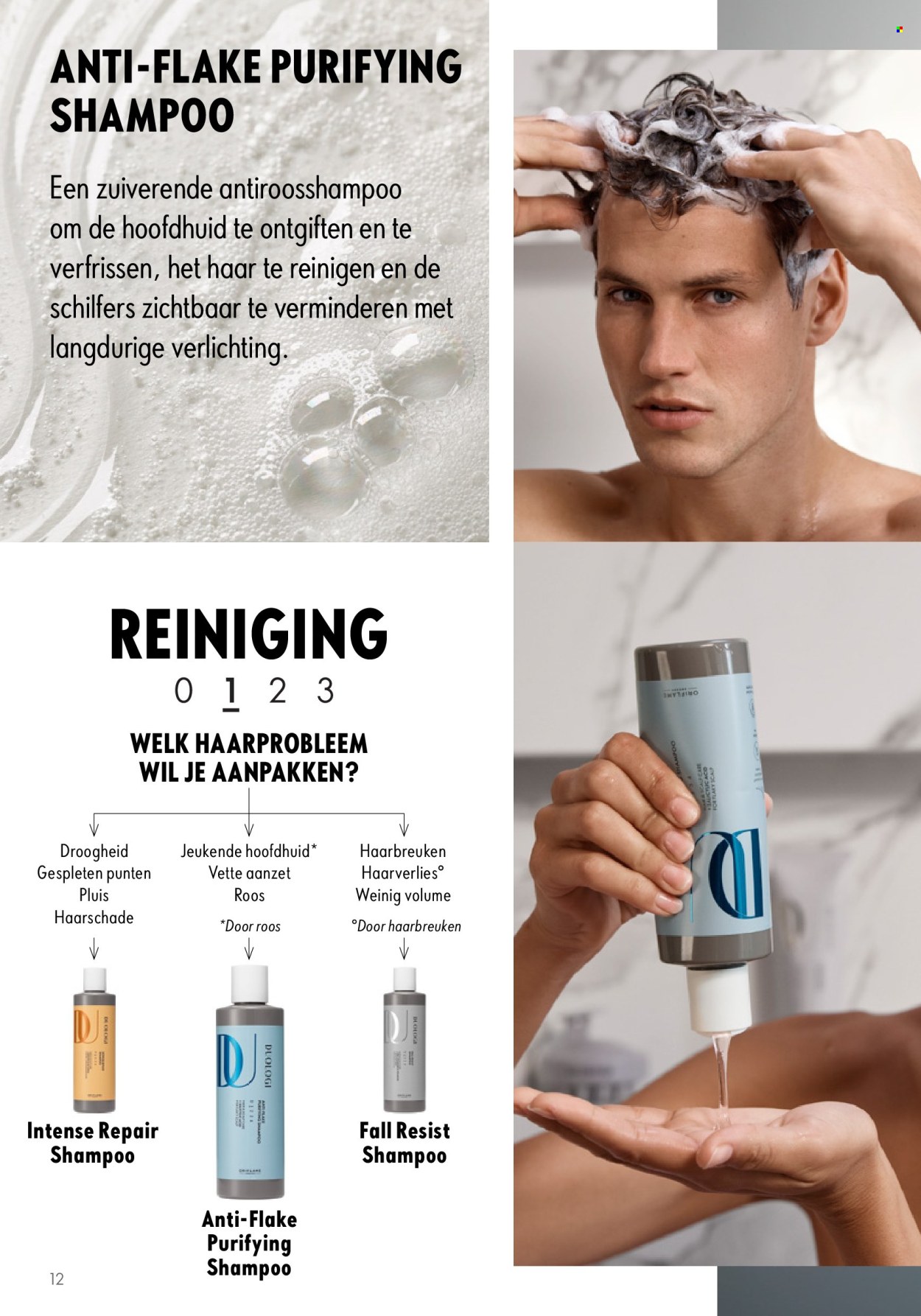 thumbnail - Oriflame-aanbieding -  producten in de aanbieding - shampoo, repair shampoo. Pagina 12.