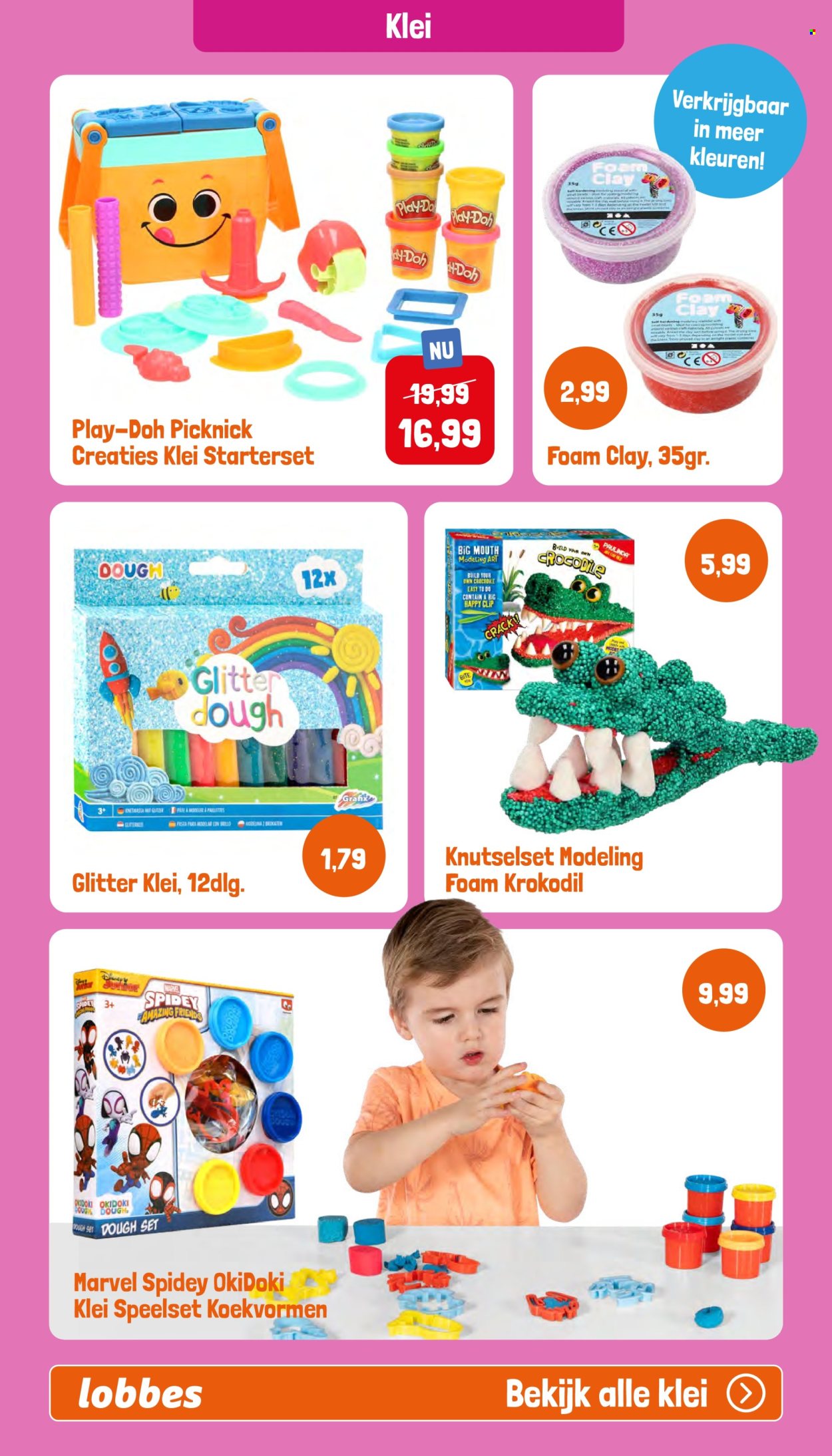 thumbnail - Lobbes-aanbieding -  producten in de aanbieding - creatieve set, Play-Doh. Pagina 23.