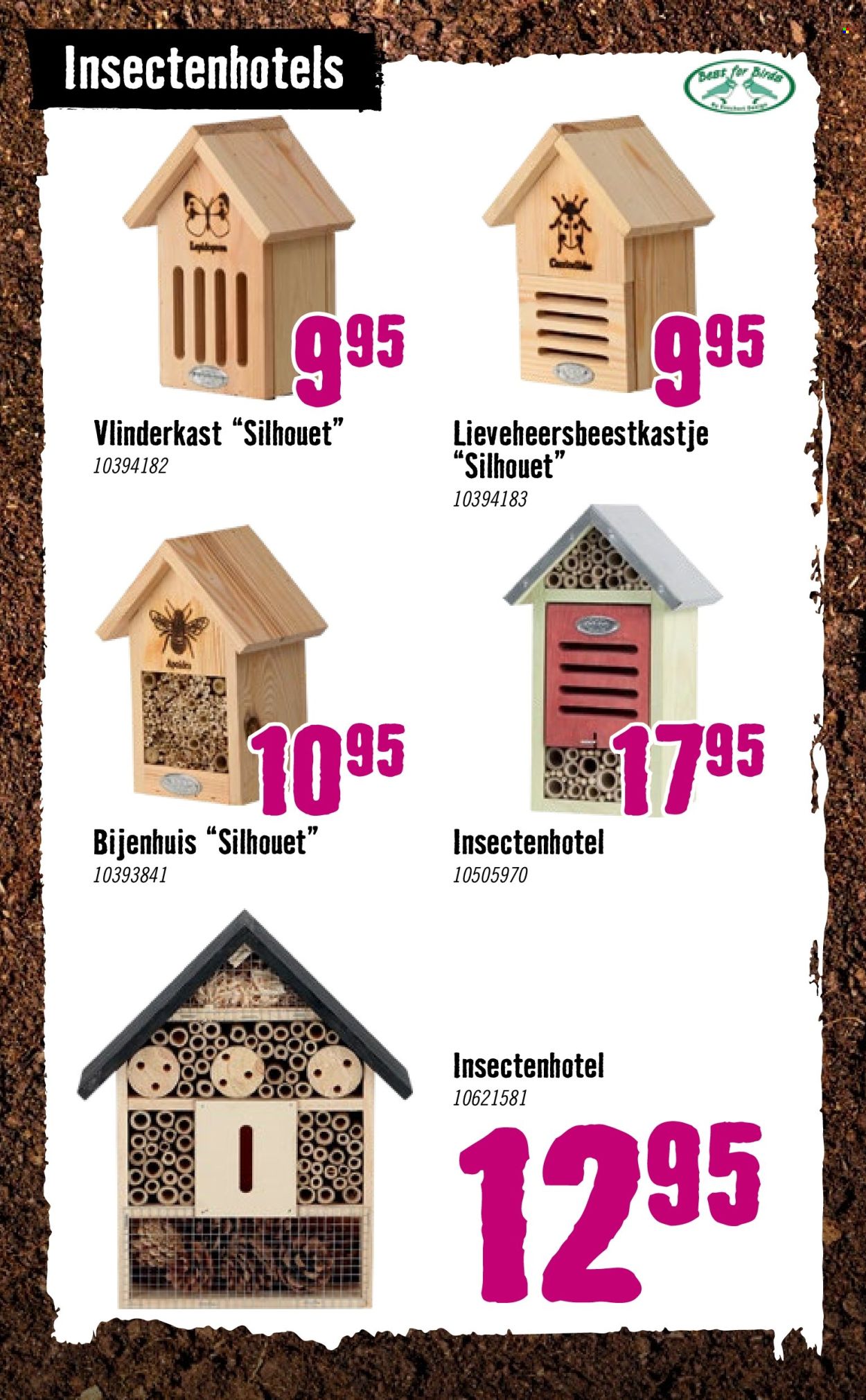 thumbnail - Hornbach-aanbieding - 8-4-2024 - 12-5-2024 -  producten in de aanbieding - insectenhotel. Pagina 29.