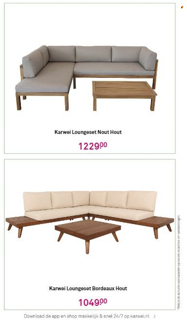 thumbnail - Karwei-aanbieding -  producten in de aanbieding - loungeset. Pagina 6.