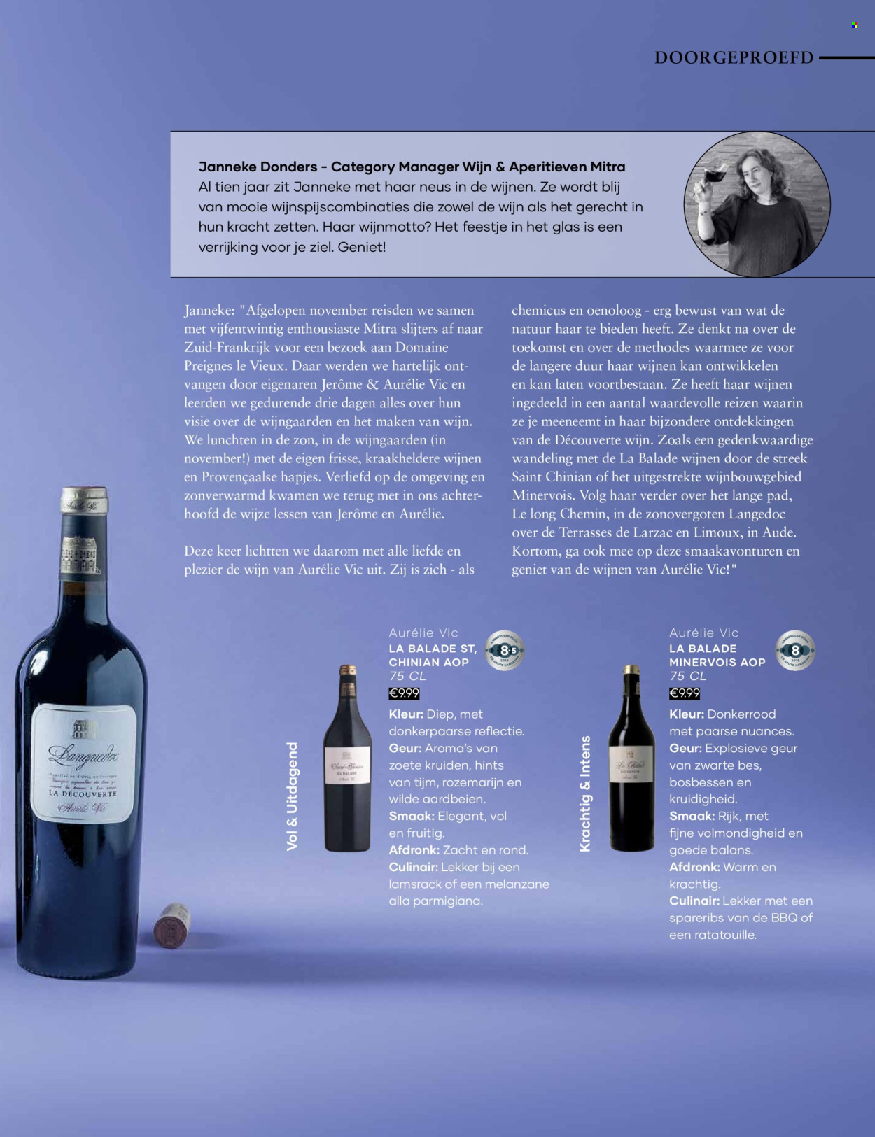 thumbnail - Mitra-aanbieding -  producten in de aanbieding - alcohol, wijn, Frankrijk, glazen. Pagina 13.