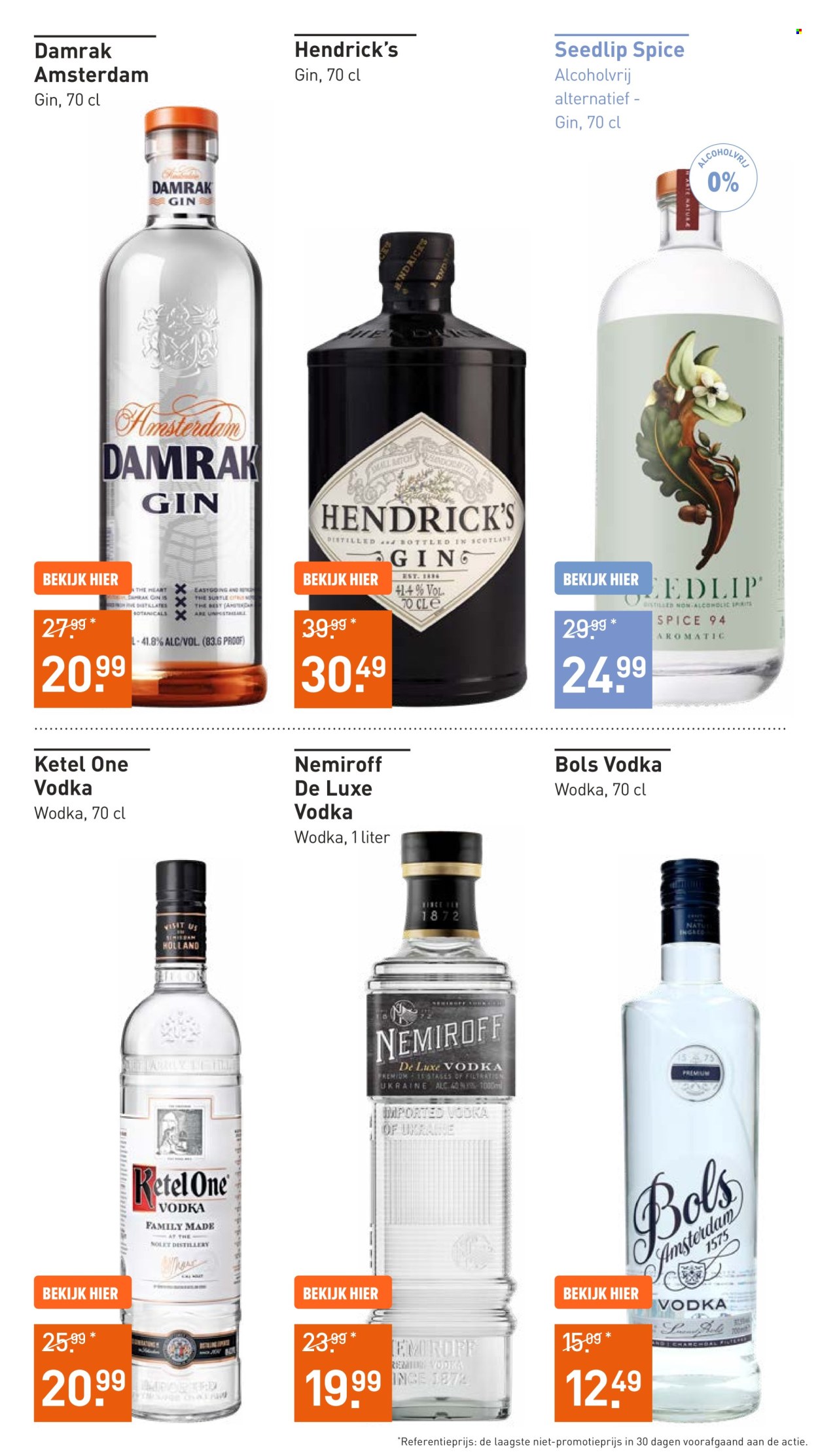 thumbnail - Gall & Gall-aanbieding - 22-4-2024 - 5-5-2024 -  producten in de aanbieding - alcohol, vodka, gin, Bols. Pagina 10.