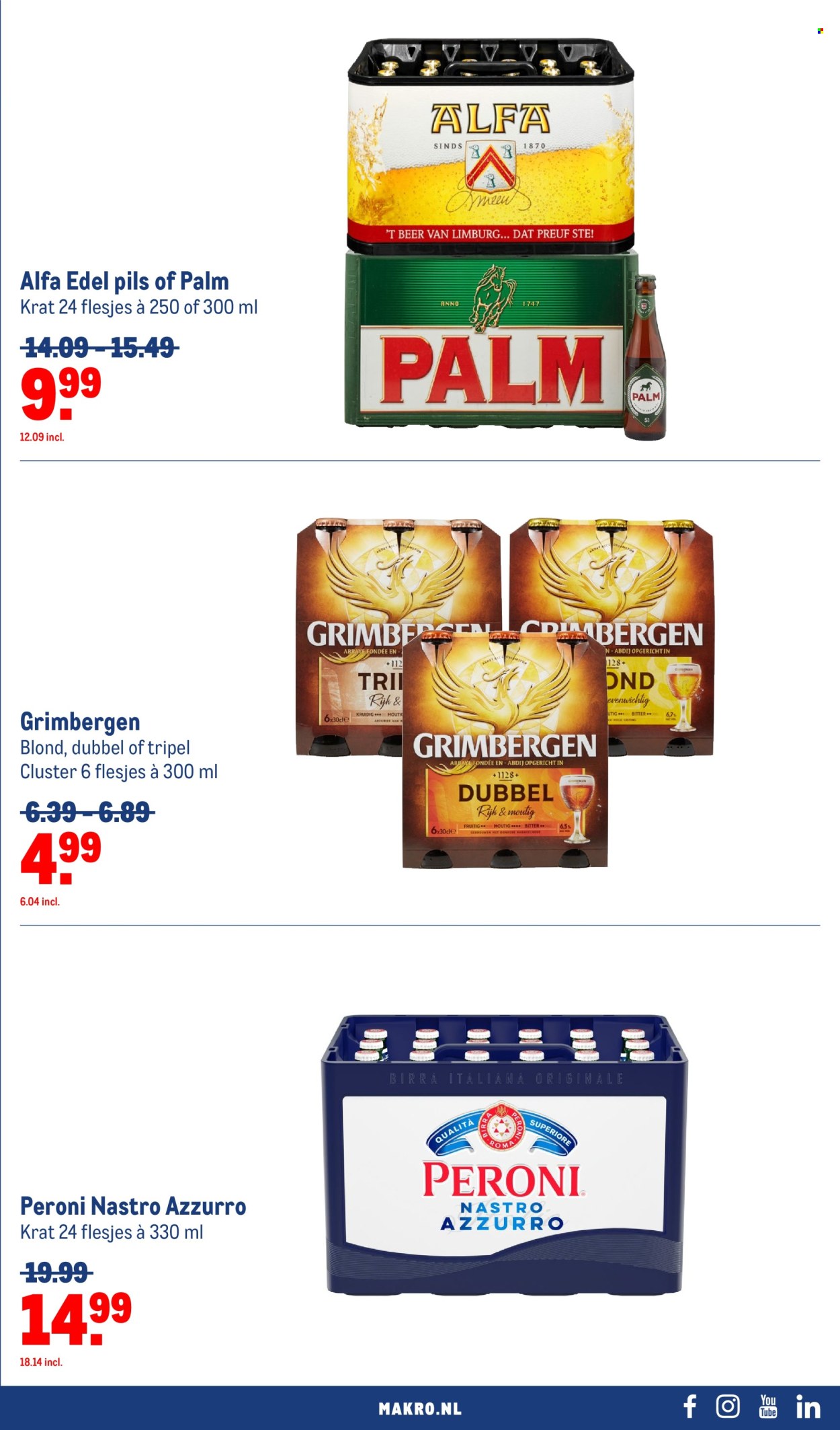 thumbnail - Makro-aanbieding - 24-4-2024 - 21-5-2024 -  producten in de aanbieding - Alfa, bier, Palm, alcohol. Pagina 19.
