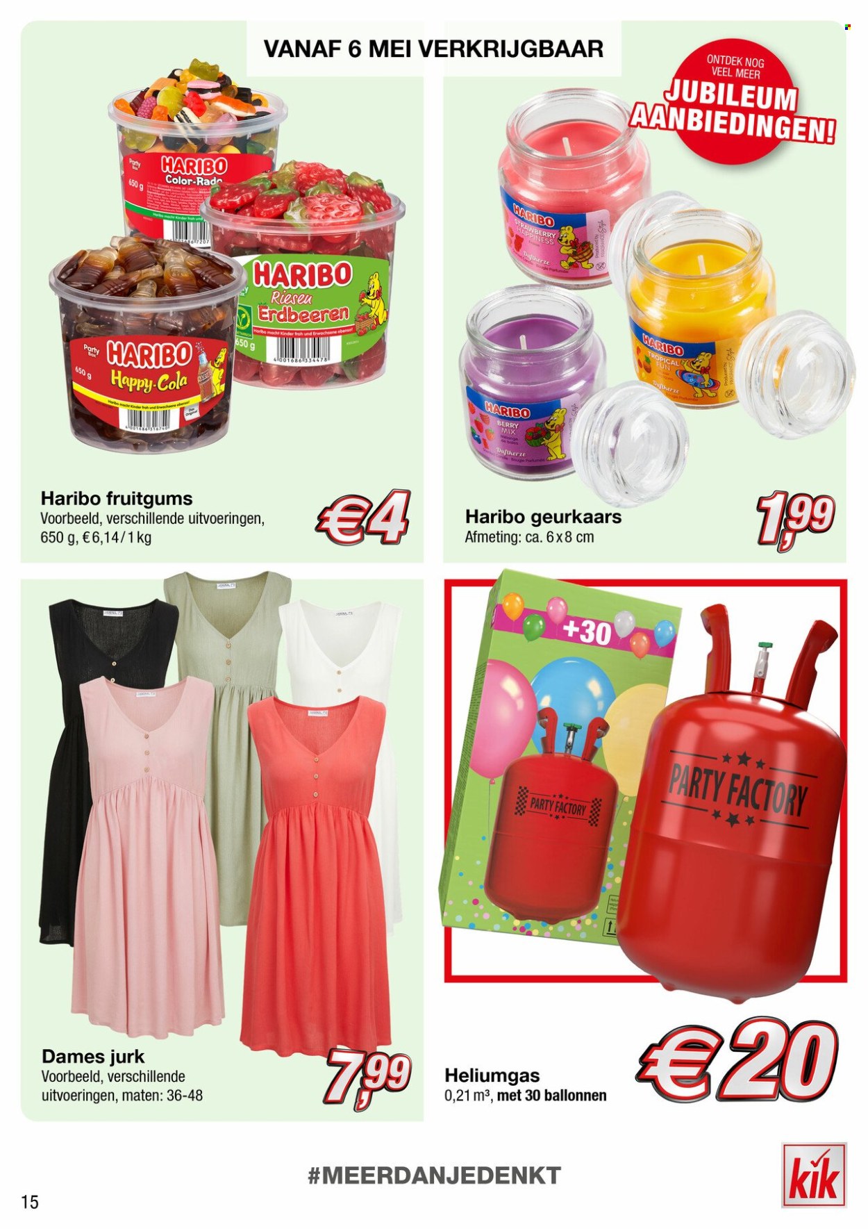 thumbnail - Kik-aanbieding -  producten in de aanbieding - kaars, jurk. Pagina 15.