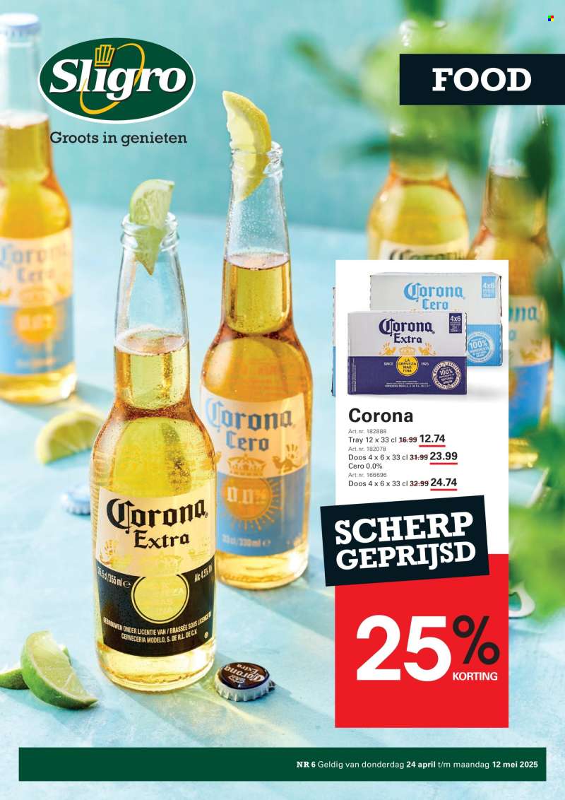 Sligro-aanbieding - 24-4-2025 - 12-5-2025.