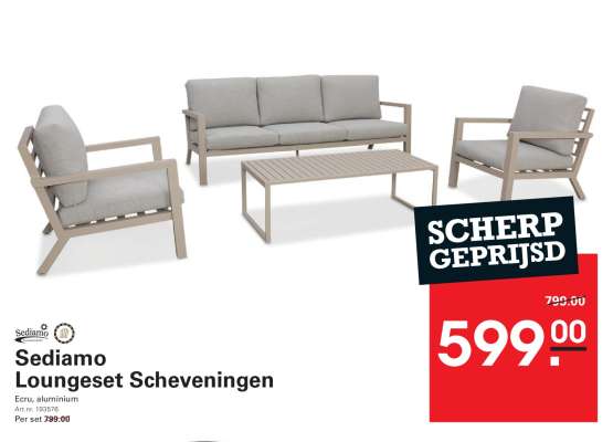 Sediamo Loungeset Scheveningen