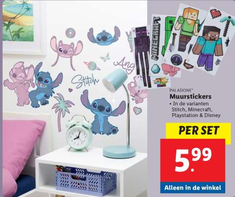PALADONE Muurstickers