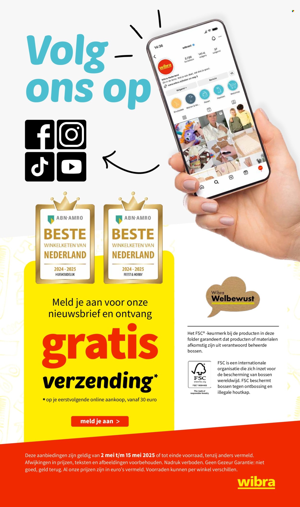 Wibra-aanbieding - 2-5-2025 - 15-5-2025. Pagina 1