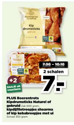 PLUS Boerentrots Kipdrumsticks