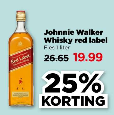Johnnie Walker Whisky red label