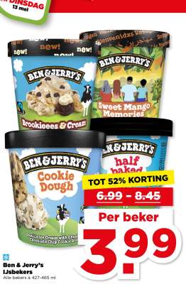 Ben & Jerry's IJsbekers
