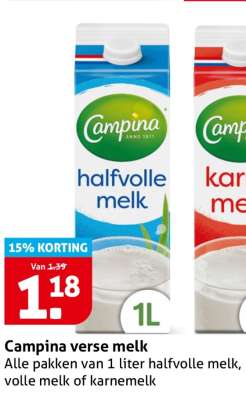 Campina verse melk