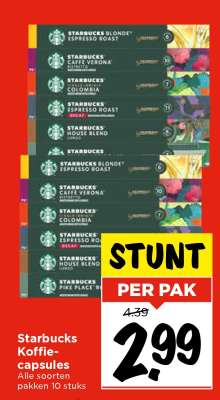 Starbucks Koffie-capsules
