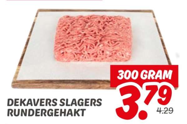 DEKAVERS SLAGERS RUNDERGEHAKT