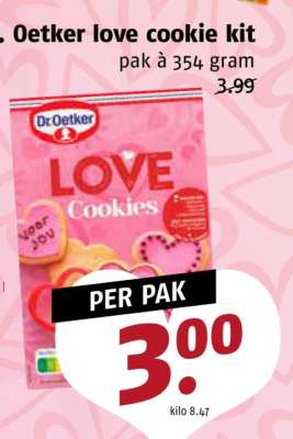 Dr. Oetker love cookie kit