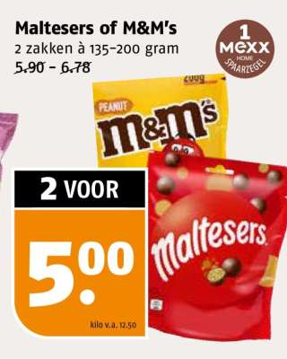 Maltesers of M&M's