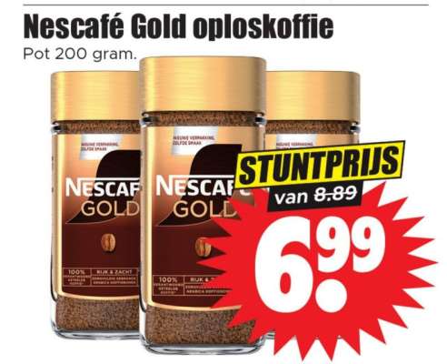 Nescafé Gold oploskoffie