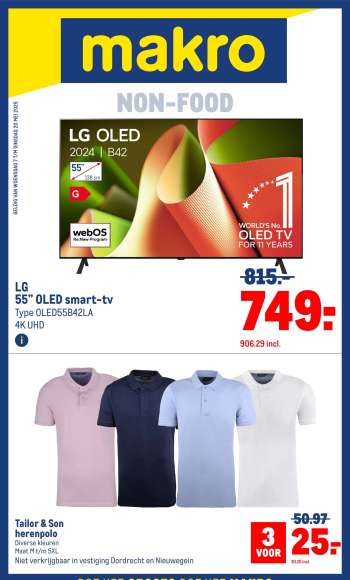 Makro-aanbieding - 7-5-2025 - 20-5-2025.