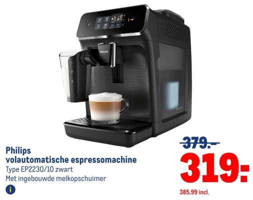 Philips volautomatische espressomachine