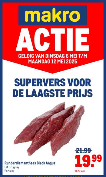 Makro-aanbieding - 6-5-2025 - 12-5-2025.
