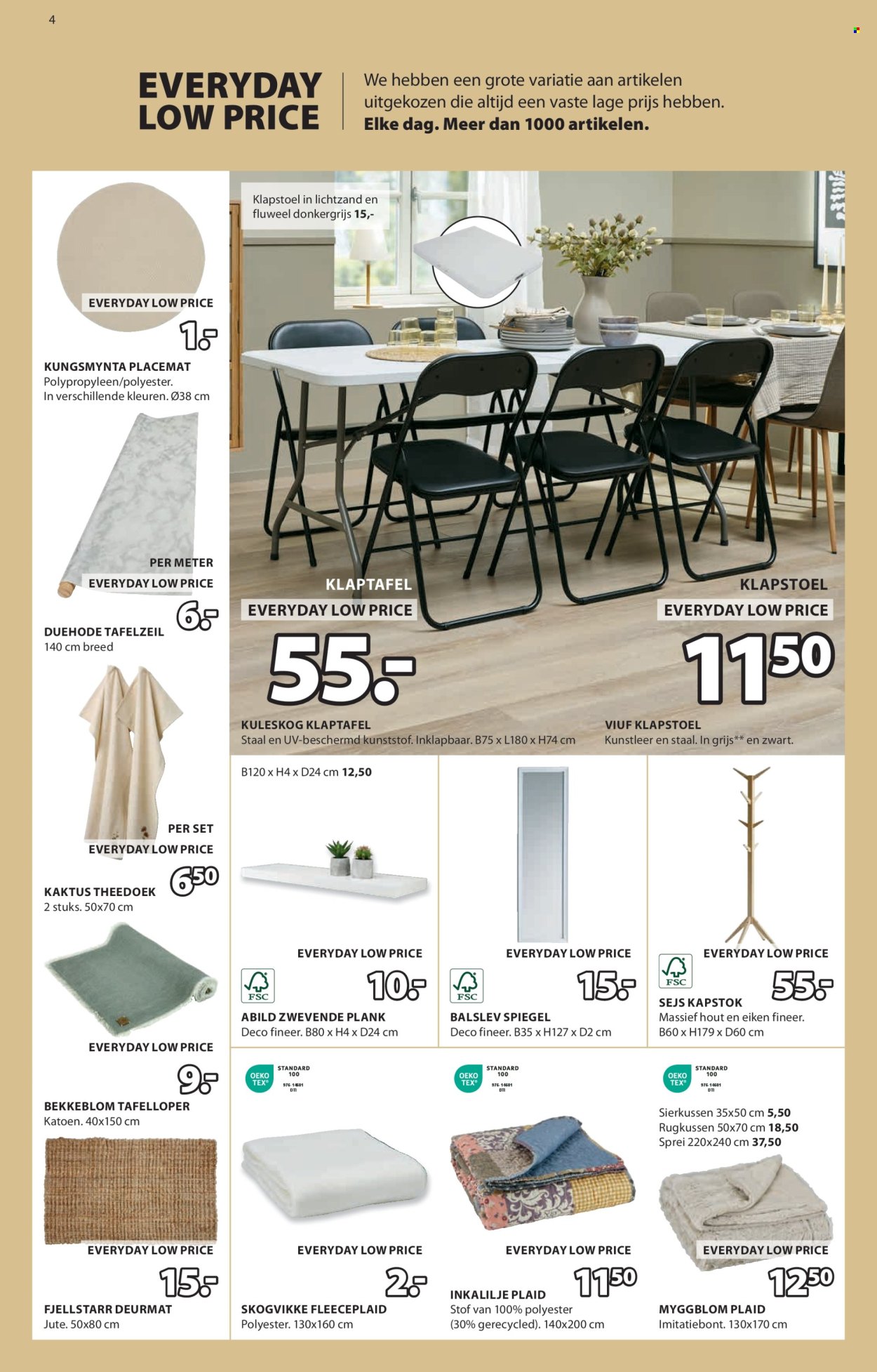 JYSK-aanbieding - 5-5-2025 - 18-5-2025. Pagina 1