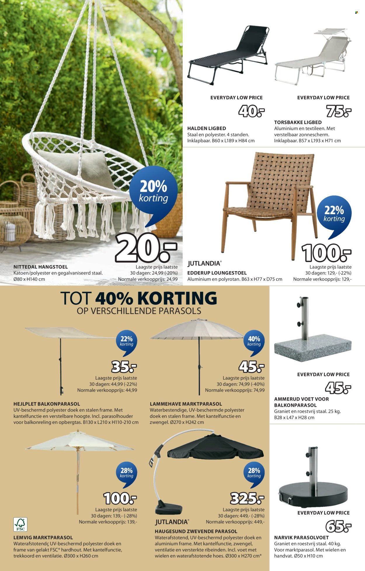 JYSK-aanbieding - 5-5-2025 - 18-5-2025. Pagina 1
