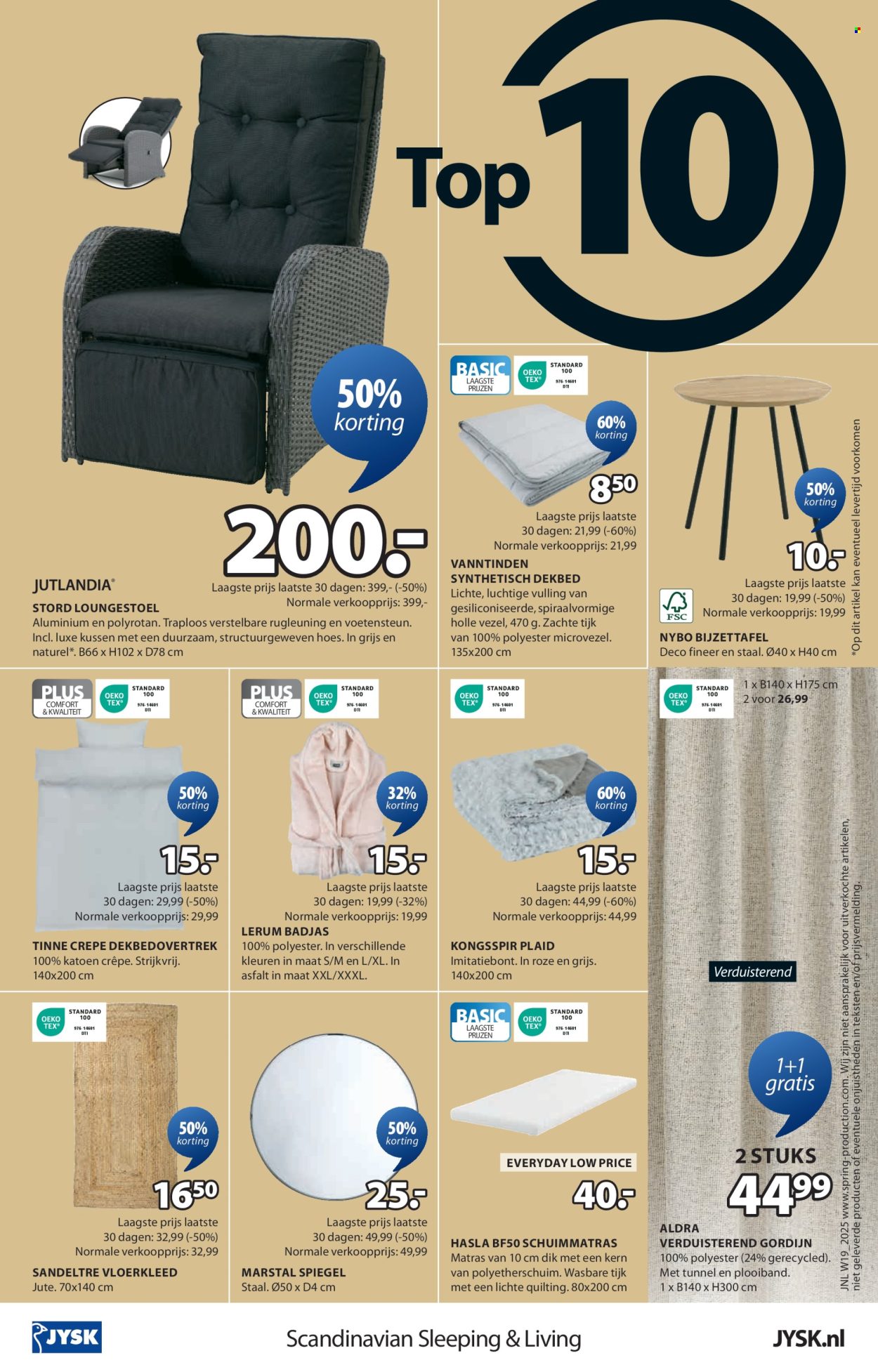 JYSK-aanbieding - 5-5-2025 - 18-5-2025. Pagina 1