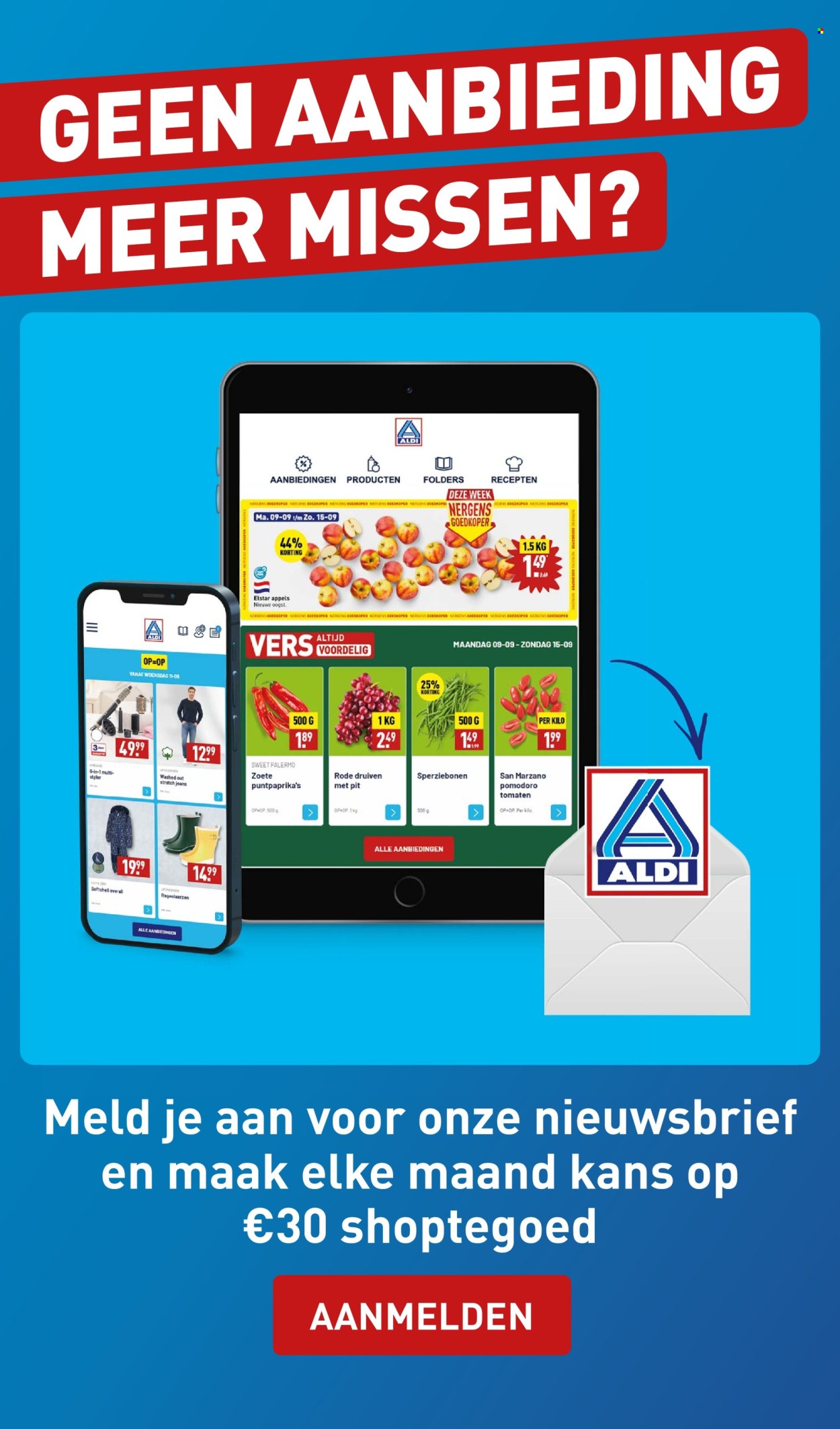 Aldi-aanbieding - 30-4-2025 - 8-5-2025. Pagina 1