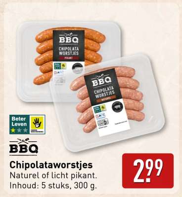 Chipolataworstjes