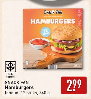 SNACK FAN Hamburgers
