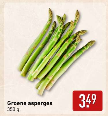 Groene asperges