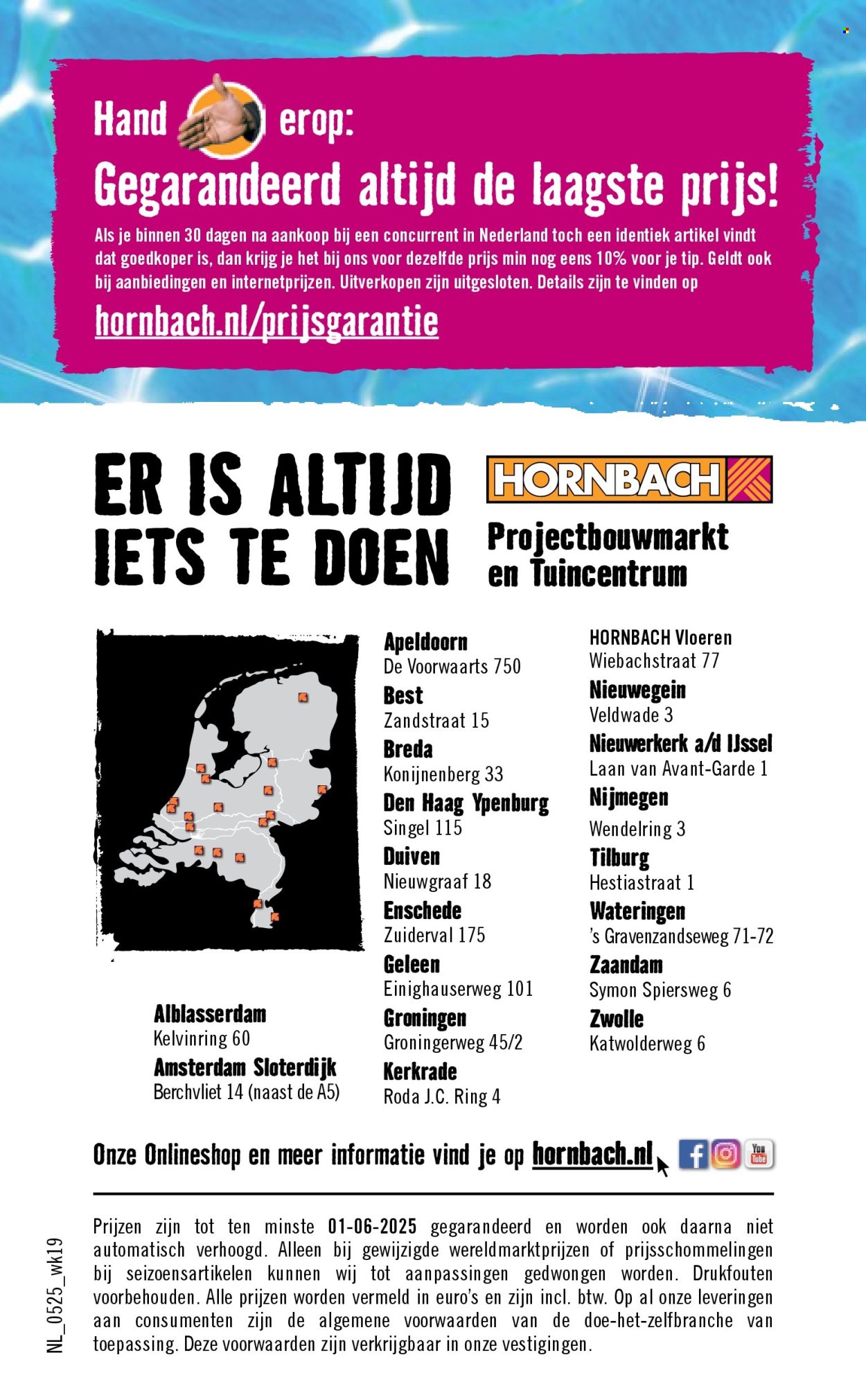 Hornbach-aanbieding - 5-5-2025 - 1-6-2025. Pagina 1