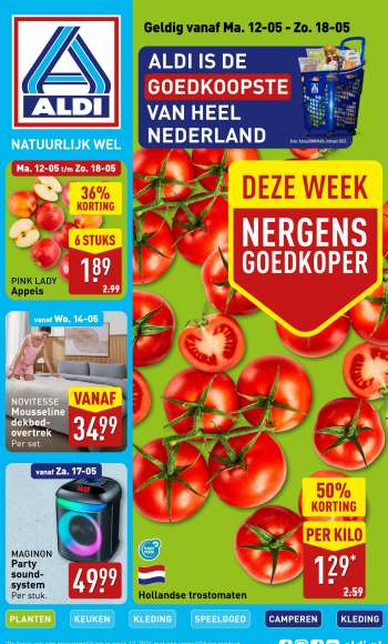 Aldi-aanbieding - 12-5-2025 - 18-5-2025.