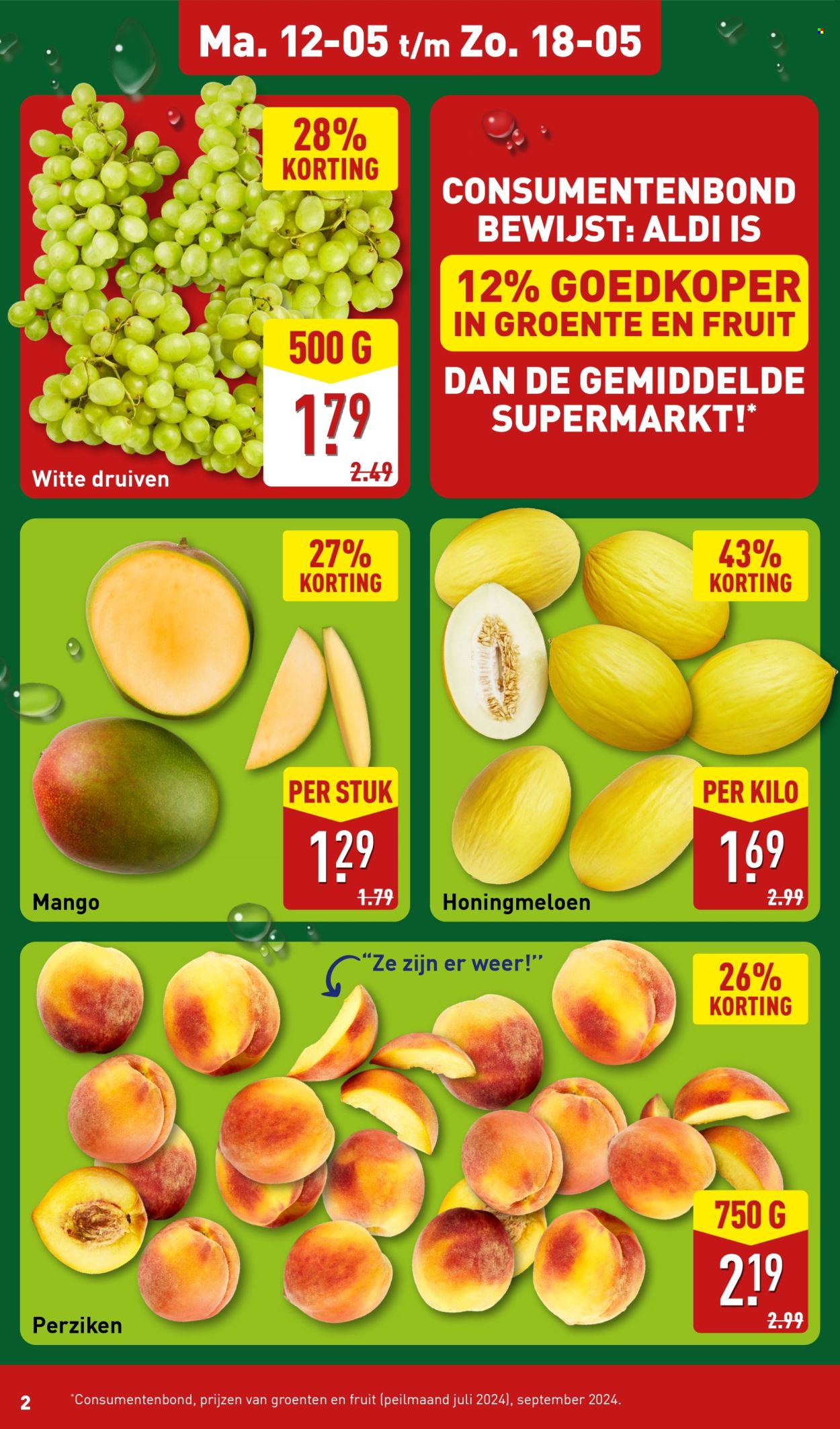 Aldi-aanbieding - 12-5-2025 - 18-5-2025. Pagina 1