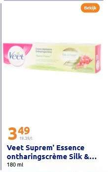 Veet Suprem' Essence ontharingscrème Silk &...