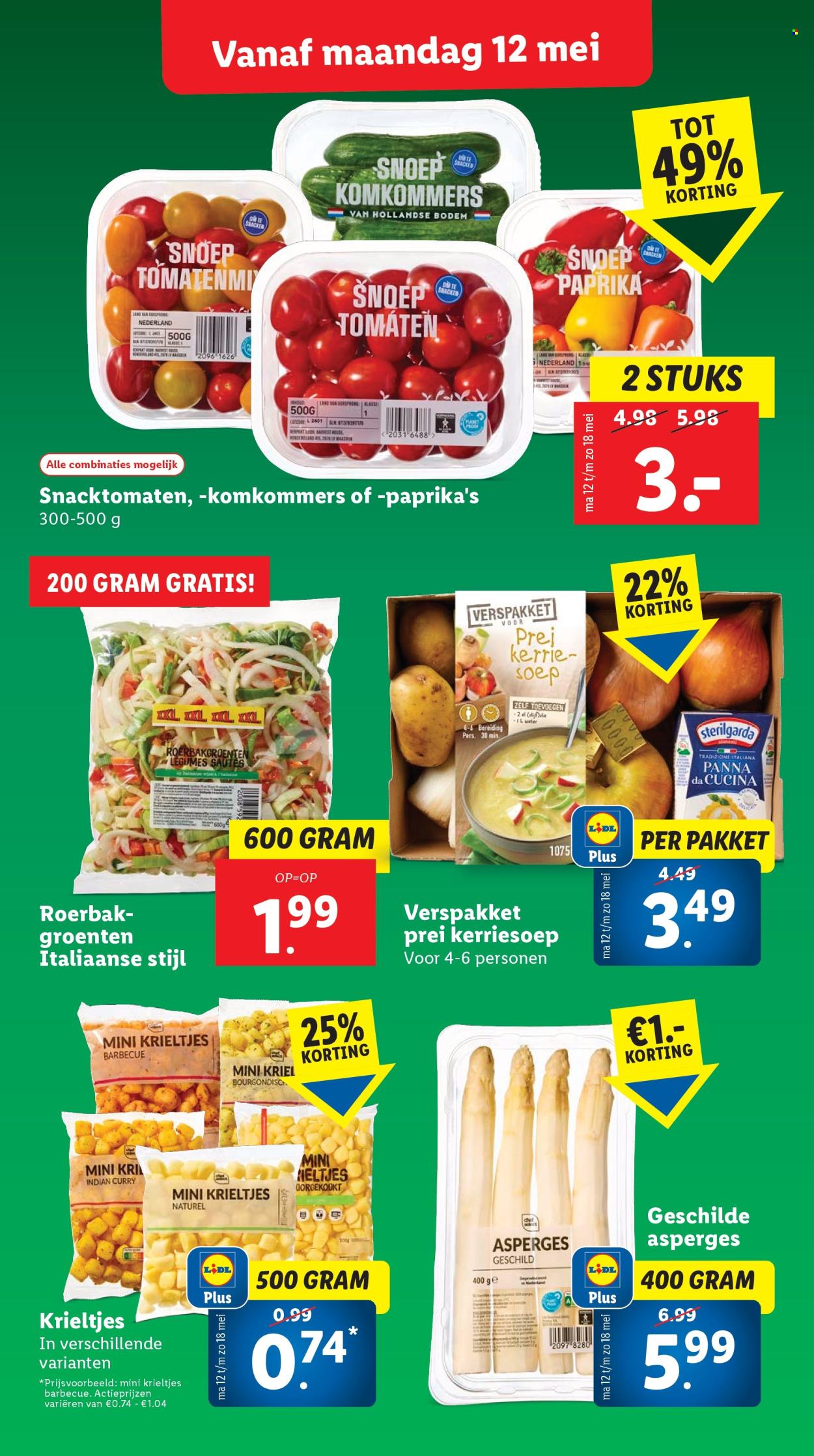 Lidl-aanbieding - 12-5-2025 - 18-5-2025. Pagina 1