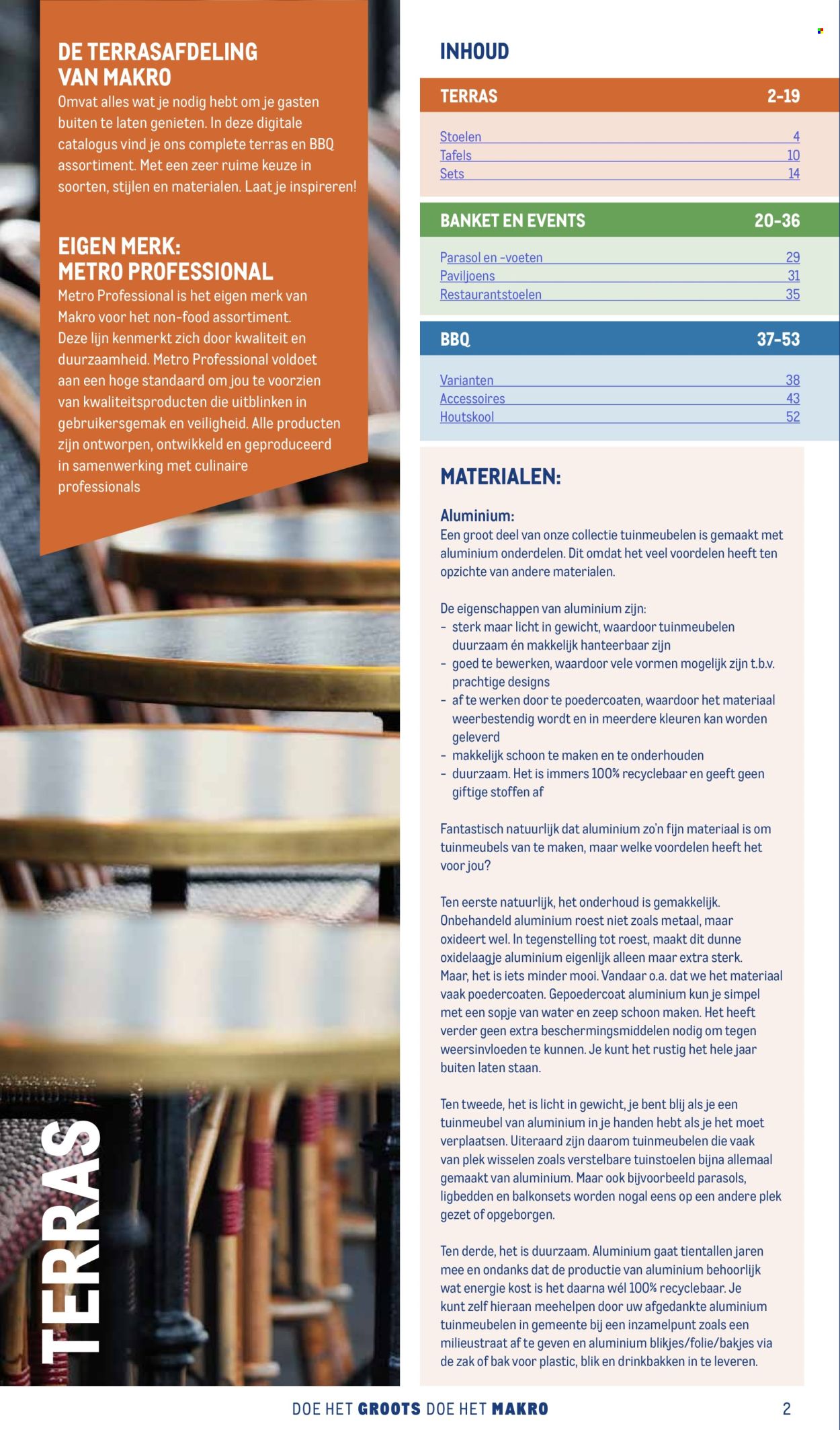 Makro-aanbieding. Pagina 1
