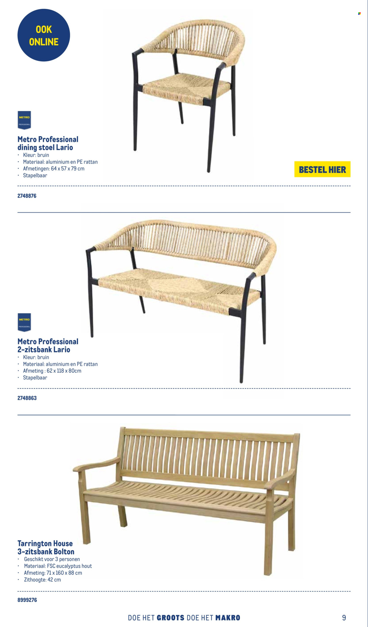Makro-aanbieding. Pagina 1