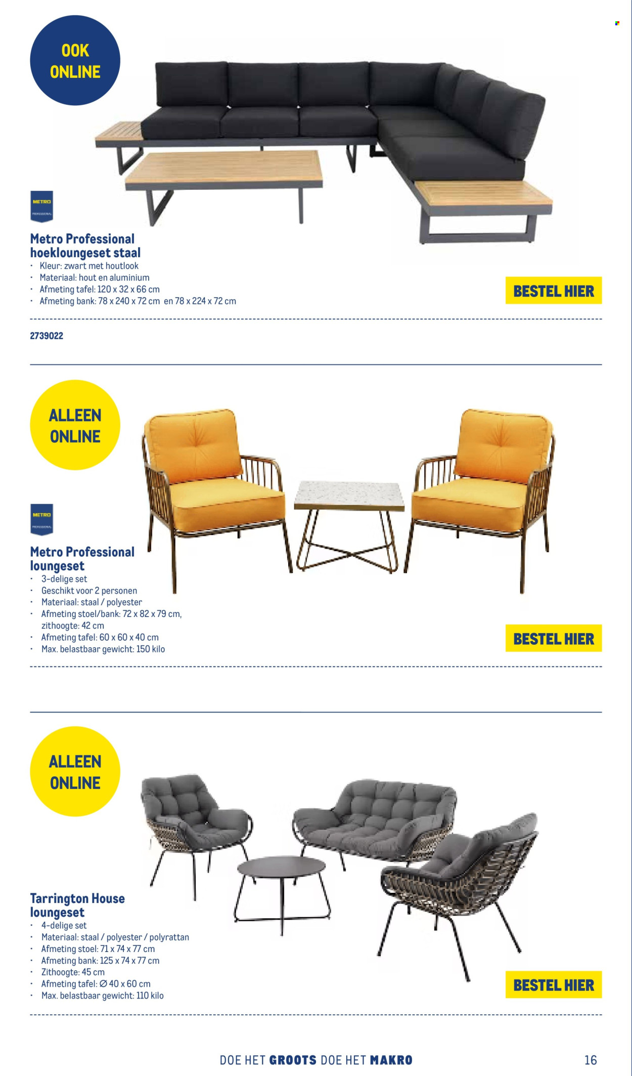 Makro-aanbieding. Pagina 1