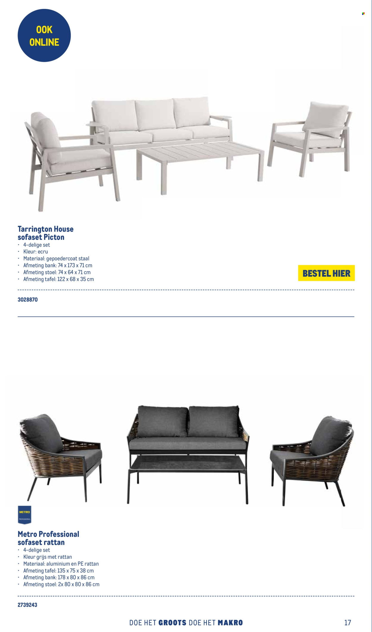 Makro-aanbieding. Pagina 1