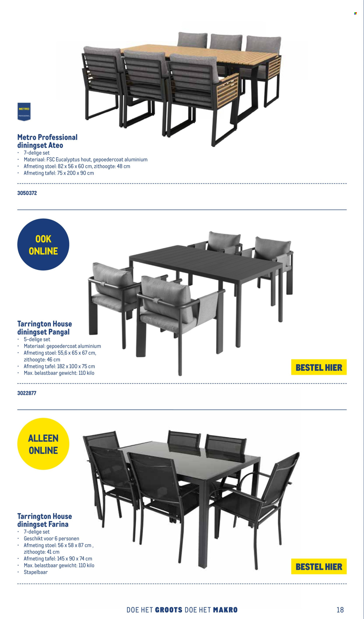 Makro-aanbieding. Pagina 1