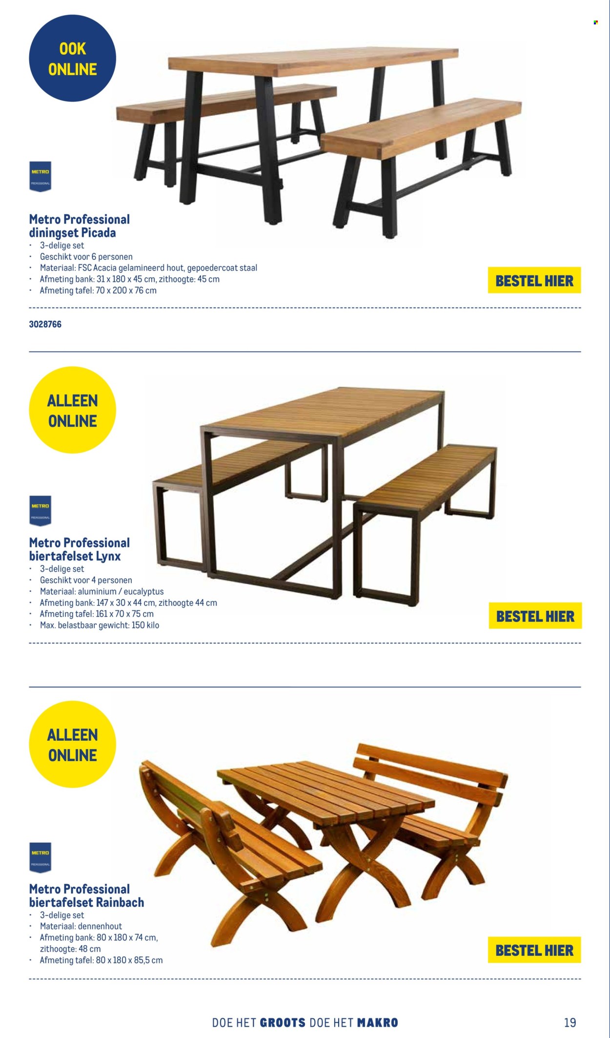 Makro-aanbieding. Pagina 1
