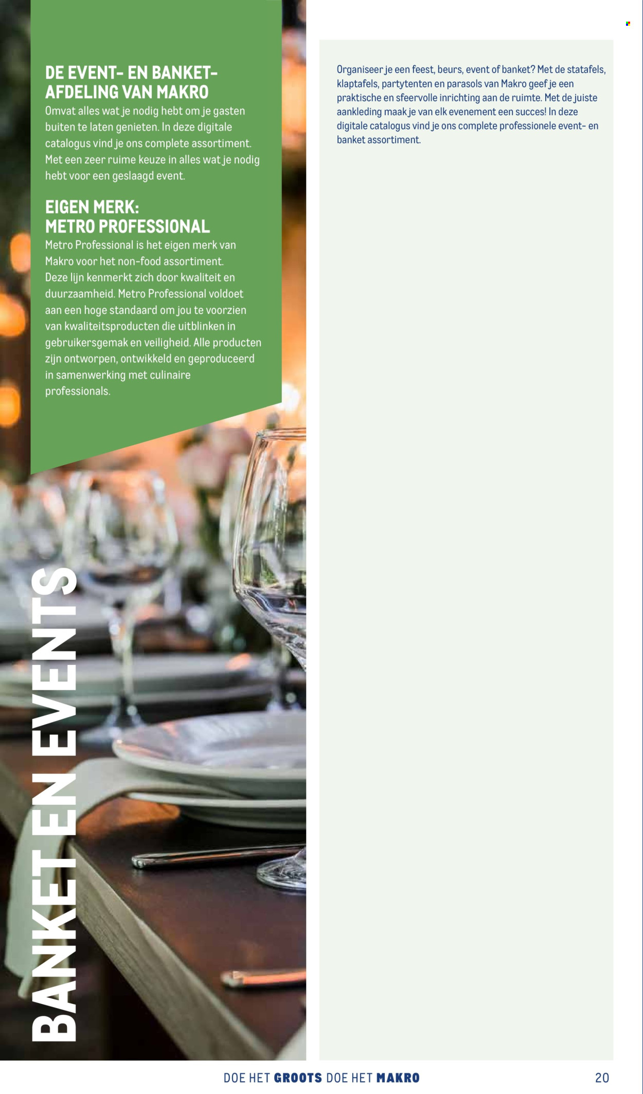 Makro-aanbieding. Pagina 1