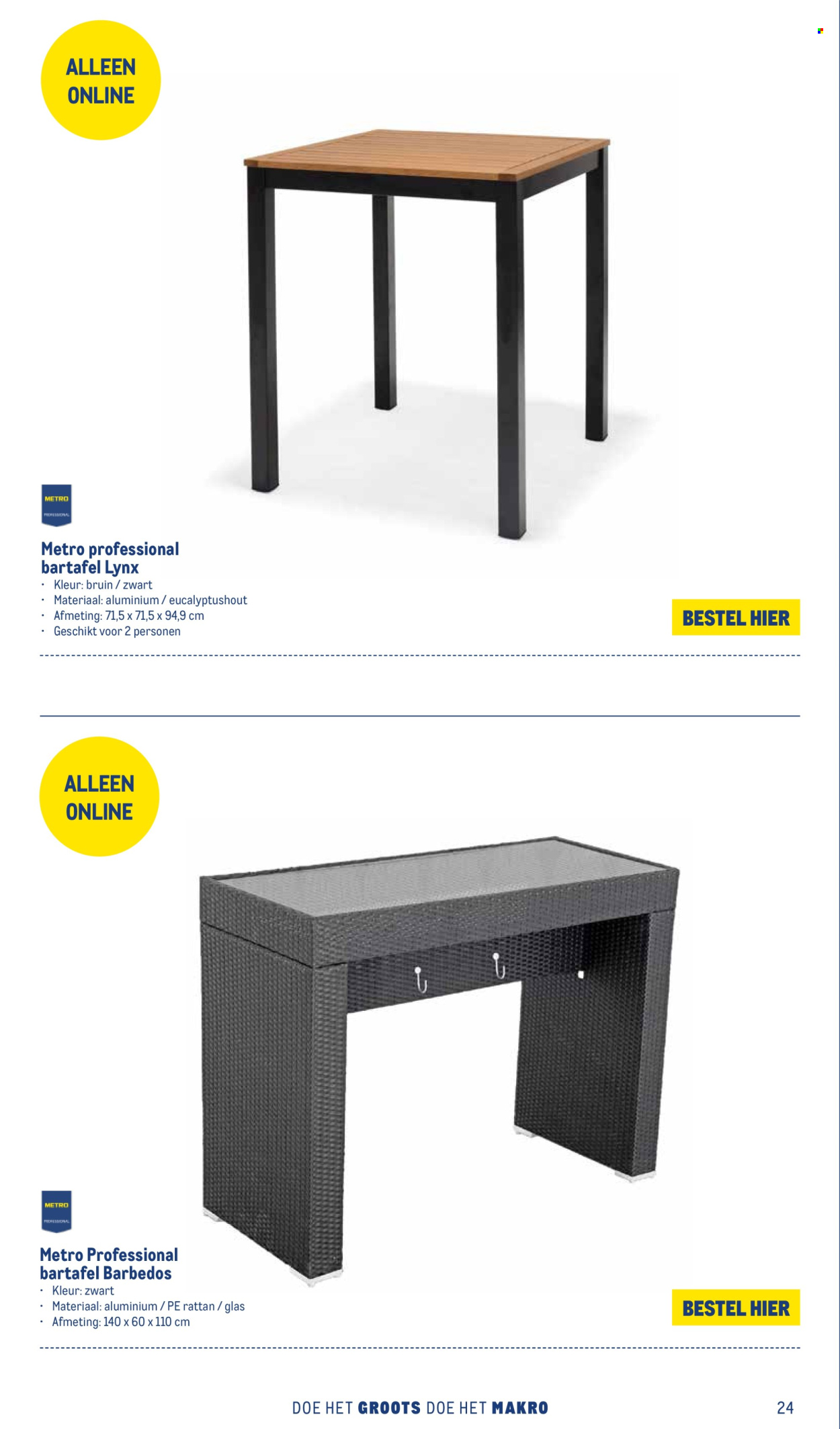 Makro-aanbieding. Pagina 1
