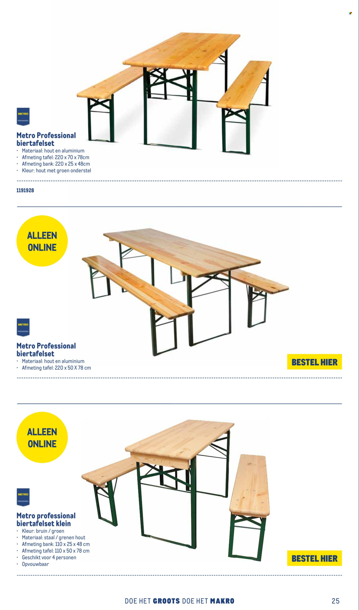 Makro-aanbieding. Pagina 1