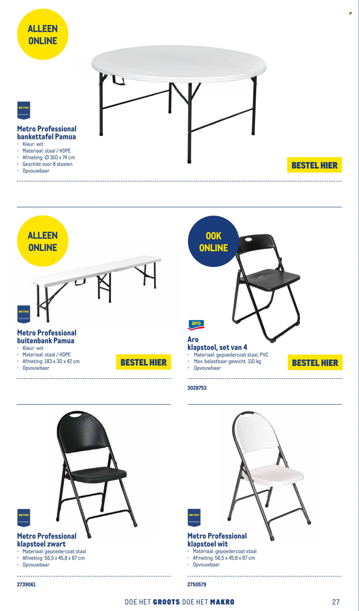 Makro-aanbieding. Pagina 1